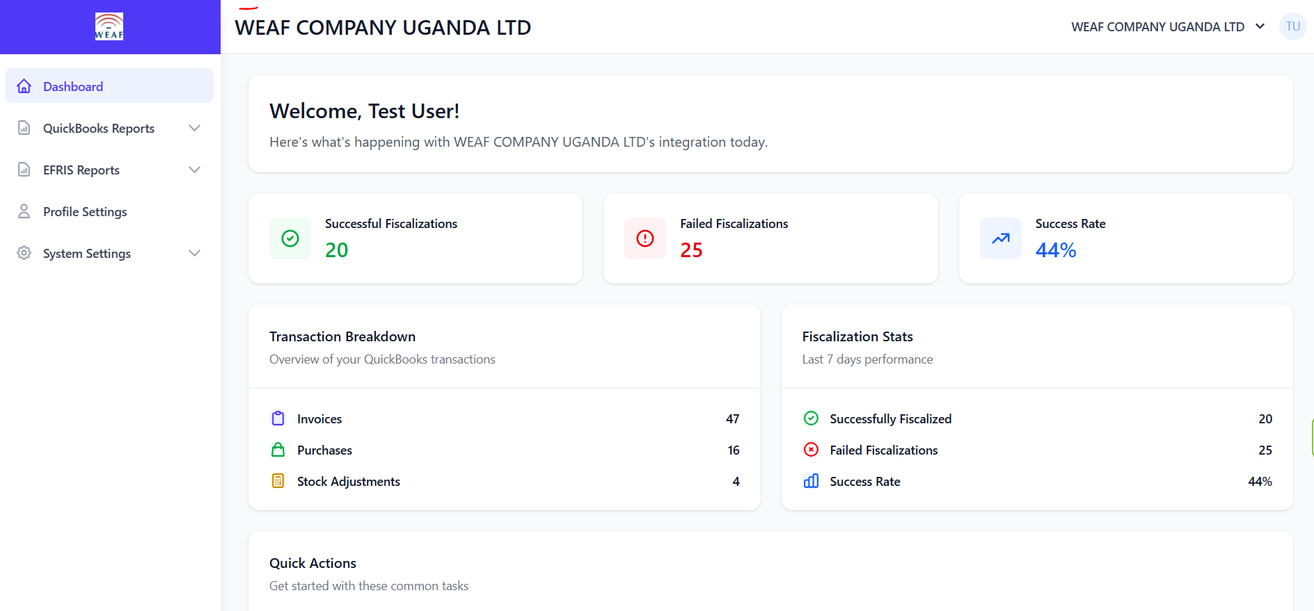 Weaf App screenshot